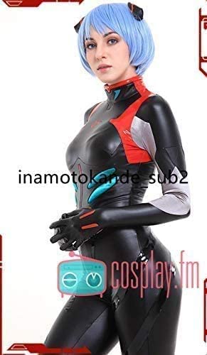 Amazon.co.jp: 綾波レイ 劇場版 プラグスーツ 黒 コスプレ 衣装